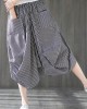 2025 new cotton linen literary striped skirt casual irregular thin section natural waist 2025 new cotton linen literary striped skirt casual irregular thin section natural waist