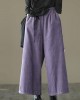 Stylish Purple High Waist Wide Leg Casual Pants Stylish Purple High Waist Wide Leg Casual Pants