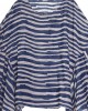 Organic Blue Striped Blouse O Neck Top Photography Organic Blue Striped Blouse O Neck Top Photography