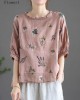 Modern Pink Regular Embroideried Summer Floral Half Sleeve Modern Pink Regular Embroideried Summer Floral Half Sleeve