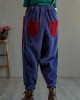 Women Colorblock Thick Corduroy Patchwork Fall Pants Women Colorblock Thick Corduroy Patchwork Fall Pants