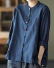 Modern White Loose Patchwork Pockets Fall Long Sleeve Blouse Top Modern White Loose Patchwork Pockets Fall Long Sleeve Blouse Top