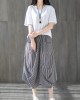 2025 new cotton linen literary striped skirt casual irregular thin section natural waist 2025 new cotton linen literary striped skirt casual irregular thin section natural waist