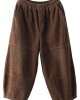 Organic Chocolate High Waist Wide Leg Fall Pants Corduroy Organic Chocolate High Waist Wide Leg Fall Pants Corduroy