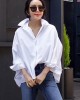 Unique White Peter Pan Collar Button Cotton Shirts Long Sleeve Unique White Peter Pan Collar Button Cotton Shirts Long Sleeve