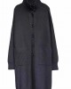 Casua Grey Turtleneck Pockets Button Thick Long Knit Sweater Fall Casua Grey Turtleneck Pockets Button Thick Long Knit Sweater Fall