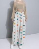 stylish women khaki cotton linen wide leg pants multiple wearing methods pants stylish women khaki cotton linen wide leg pants multiple wearing methods pants