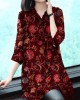 Stylish Peter Pan Collar Button Print Chiffon Shirt Tops Summer Stylish Peter Pan Collar Button Print Chiffon Shirt Tops Summer