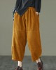 Organic Chocolate High Waist Wide Leg Fall Pants Corduroy Organic Chocolate High Waist Wide Leg Fall Pants Corduroy