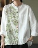 Modern White Loose Patchwork Pockets Fall Long Sleeve Blouse Top Modern White Loose Patchwork Pockets Fall Long Sleeve Blouse Top