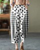 Natural Yellow Elastic Waist Summer Linen Harem Pants Natural Yellow Elastic Waist Summer Linen Harem Pants