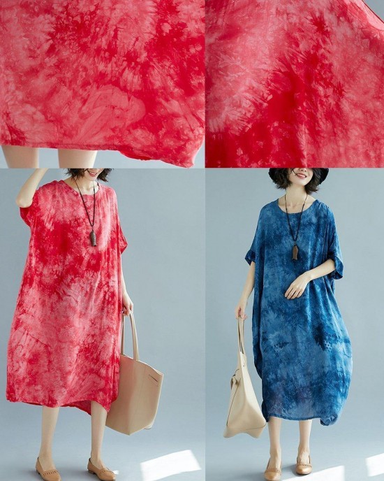2025 blue long linen dress plus size O neck floral linen clothing dresses casual short sleeve baggy dresses linen caftans 2025 blue long linen dress plus size O neck floral linen clothing dresses casual short sleeve baggy dresses linen caftans