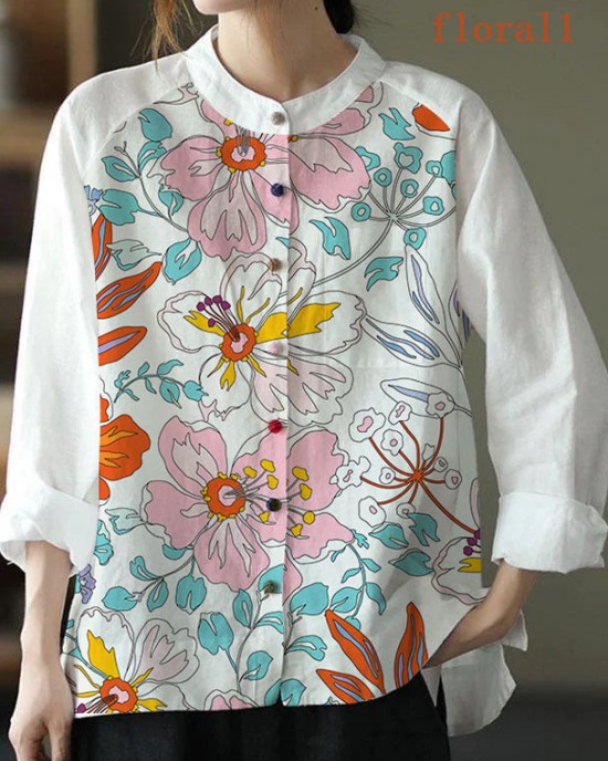 Modern White Loose Patchwork Pockets Fall Long Sleeve Blouse Top Modern White Loose Patchwork Pockets Fall Long Sleeve Blouse Top