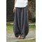 2025 cotton and linen women's Chinese style ramie wild pants yoga pants