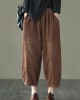 Organic Chocolate High Waist Wide Leg Fall Pants Corduroy Organic Chocolate High Waist Wide Leg Fall Pants Corduroy