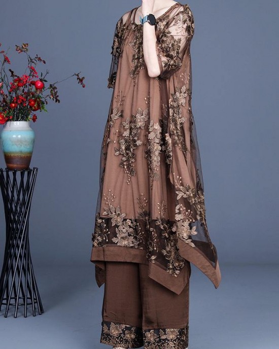 2025 Summer Irregular Dress Wide Leg Pants Suspender Skirt Three Piece Set 2025 Summer Irregular Dress Wide Leg Pants Suspender Skirt Three Piece Set