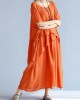 baggy gray long linen dresses oversized layered cotton maxi dress vintage short sleeve cotton clothing baggy gray long linen dresses oversized layered cotton maxi dress vintage short sleeve cotton clothing