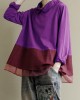 Plus Size Black Tops Lapel Patchwork Clothes Pattern Plus Size Black Tops Lapel Patchwork Clothes Pattern