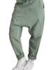 Women Casual Loose Elastic Waist Harem Trousers Long Solid Pants Women Casual Loose Elastic Waist Harem Trousers Long Solid Pants
