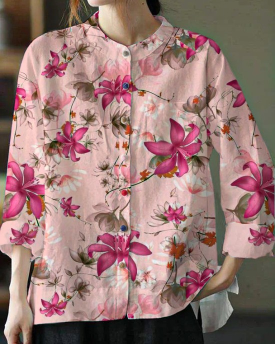 Modern White Loose Patchwork Pockets Fall Long Sleeve Blouse Top Modern White Loose Patchwork Pockets Fall Long Sleeve Blouse Top