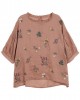 Modern Pink Regular Embroideried Summer Floral Half Sleeve Modern Pink Regular Embroideried Summer Floral Half Sleeve