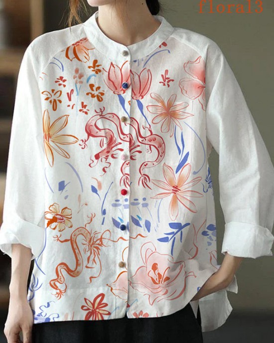 Modern White Loose Patchwork Pockets Fall Long Sleeve Blouse Top Modern White Loose Patchwork Pockets Fall Long Sleeve Blouse Top