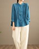 Organic White Linen Shirt Tunics Women Ramie Blouse Organic White Linen Shirt Tunics Women Ramie Blouse