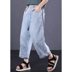 women casual cotton pants plus size vintage jeans