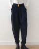 2025 Blue Harem Pants Pants Elastic Loose Bodywear 2025 Blue Harem Pants Pants Elastic Loose Bodywear