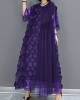 Black Tulle Party Dresses O-Neck Asymmetrical Half Sleeve Black Tulle Party Dresses O-Neck Asymmetrical Half Sleeve