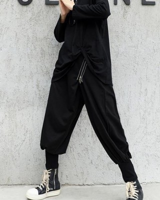 2025 fall new high waist pants loose casual women harem pants