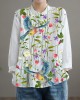 Organic White Linen Shirt Tunics Women Ramie Blouse Organic White Linen Shirt Tunics Women Ramie Blouse