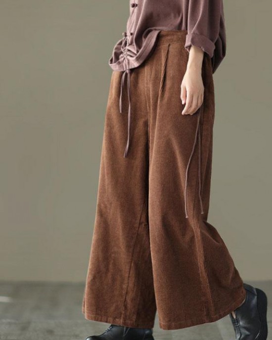 Stylish Purple High Waist Wide Leg Casual Pants Stylish Purple High Waist Wide Leg Casual Pants