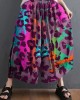Modern Black High Waist asymmetrical design Summer Cotton Linen Pants Modern Black High Waist asymmetrical design Summer Cotton Linen Pants