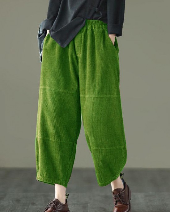 Organic Chocolate High Waist Wide Leg Fall Pants Corduroy Organic Chocolate High Waist Wide Leg Fall Pants Corduroy