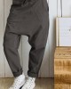 Women Casual Loose Elastic Waist Harem Trousers Long Solid Pants Women Casual Loose Elastic Waist Harem Trousers Long Solid Pants