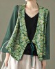 Women Red Embroideried Long sleeve Linen Shirt Women Red Embroideried Long sleeve Linen Shirt