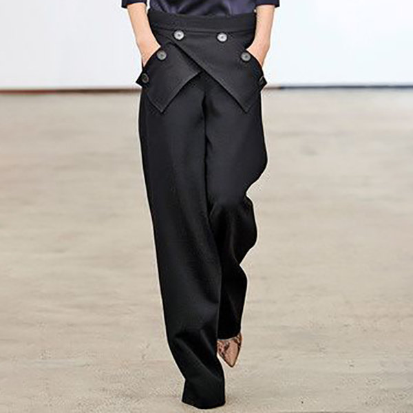 women's loose casual pants HE1110-03-02