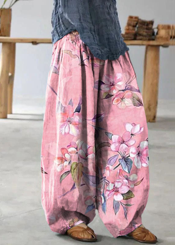 diy linen clothes For Women Korea Pure Color Retro Soft Comfortable Loose Bloomers